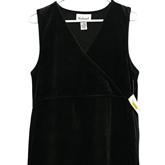 Westbound Sleeveless Corduroy Maxi Dress S Forest Green Western Earthy Boho - Picture 2 of 8